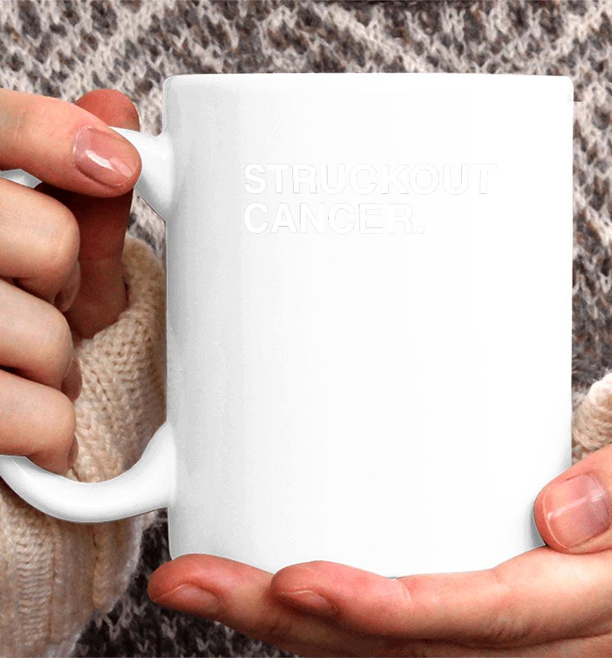 Obvious  Struckout Cancer Coffee Mug