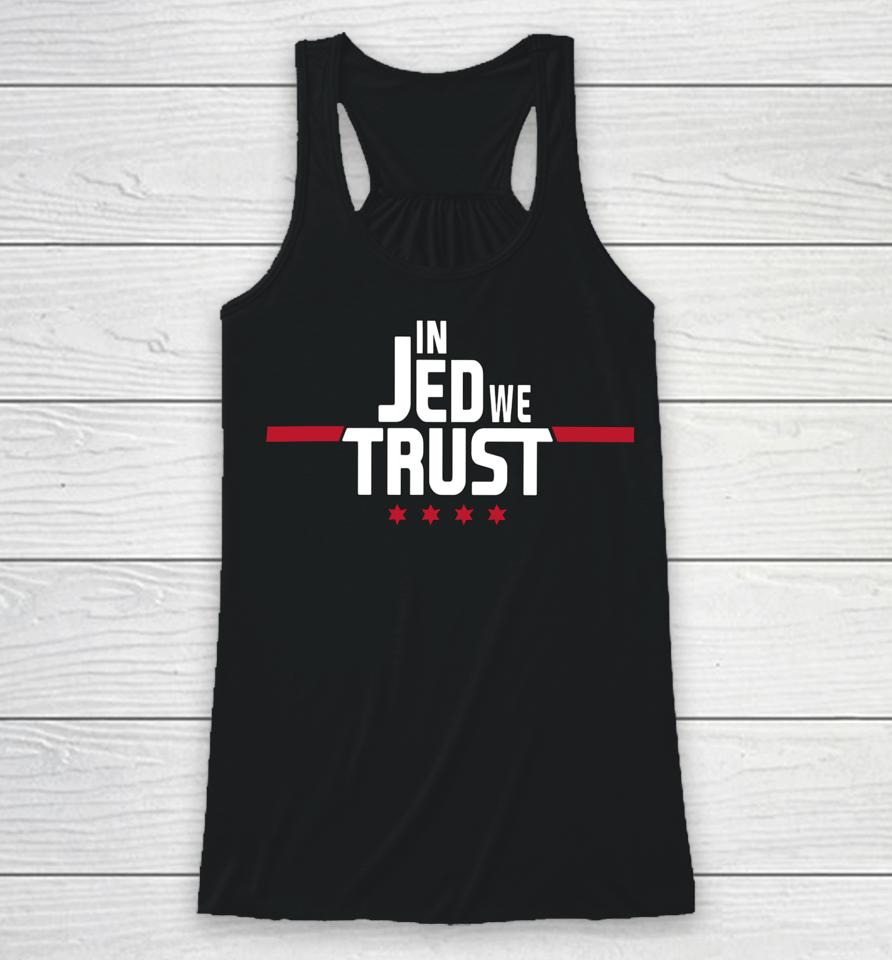 Obviousshirts Merch In Jed We Trust Racerback Tank