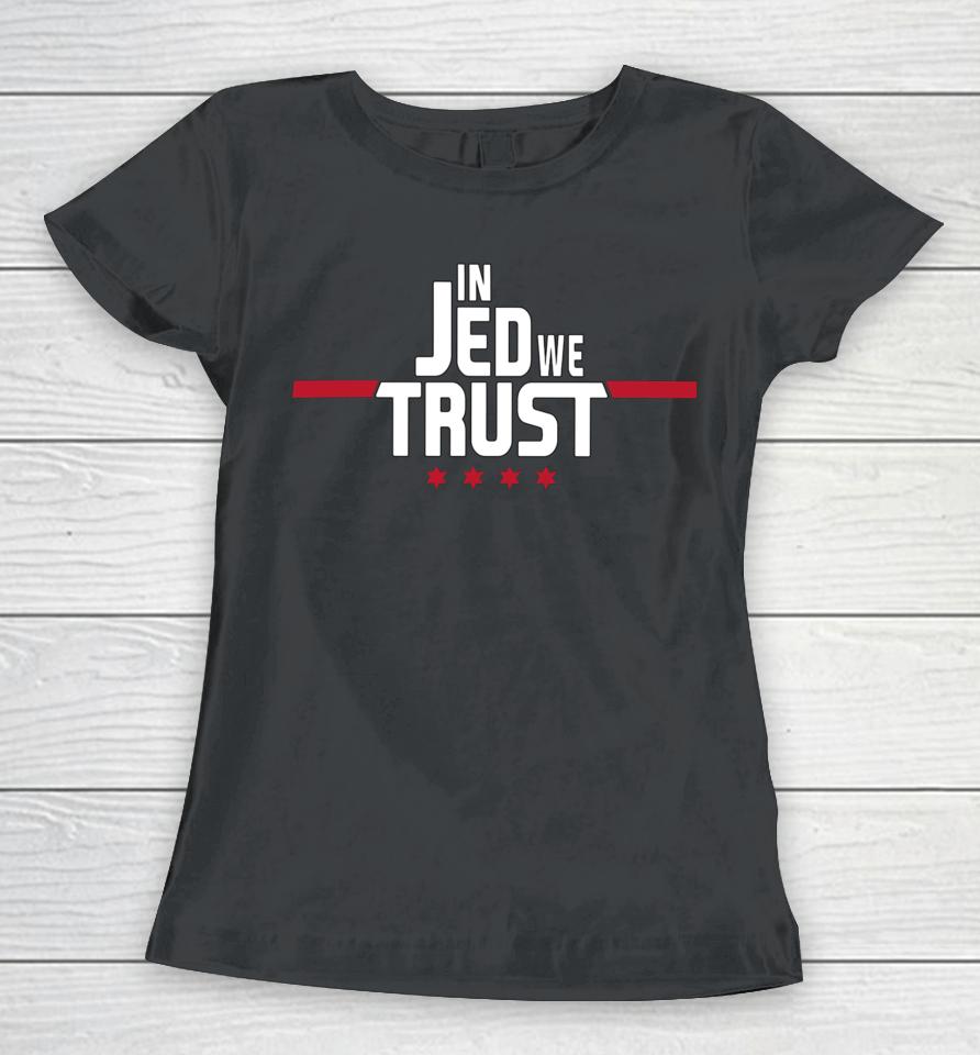 Obviousshirts Merch In Jed We Trust Women T-Shirt