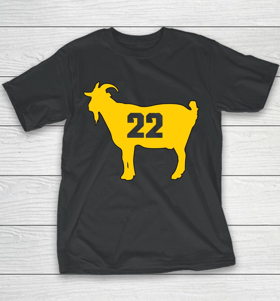 Obviousshirts The Queen Of Basketball Iowa’s Goat 22 Youth T-Shirt