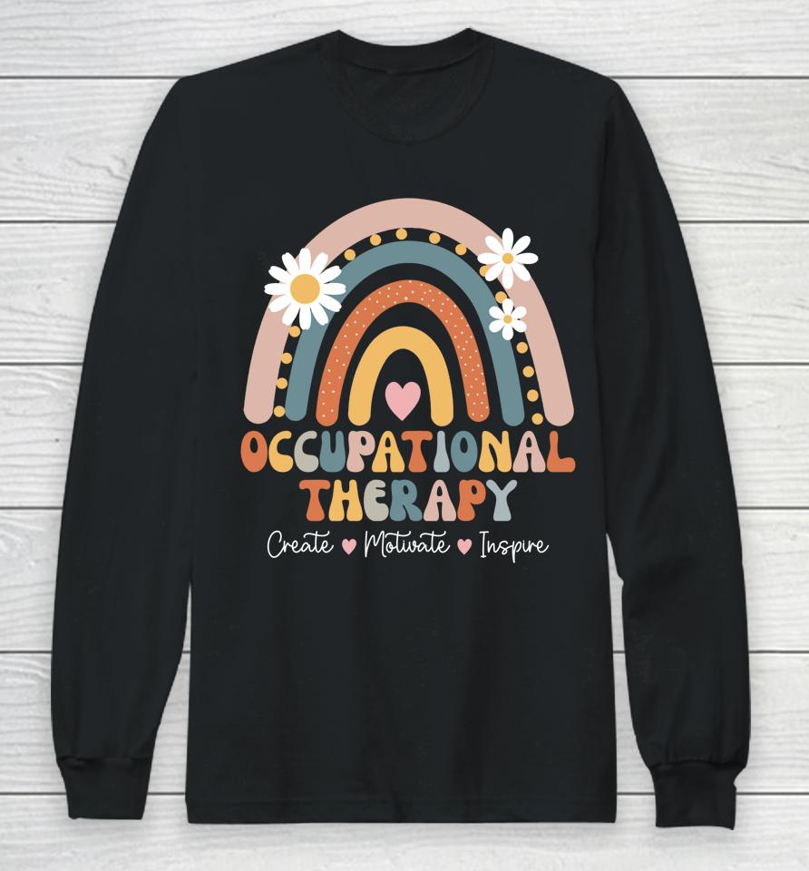 Occupational Therapy Ot Therapist Ot Month Long Sleeve T-Shirt