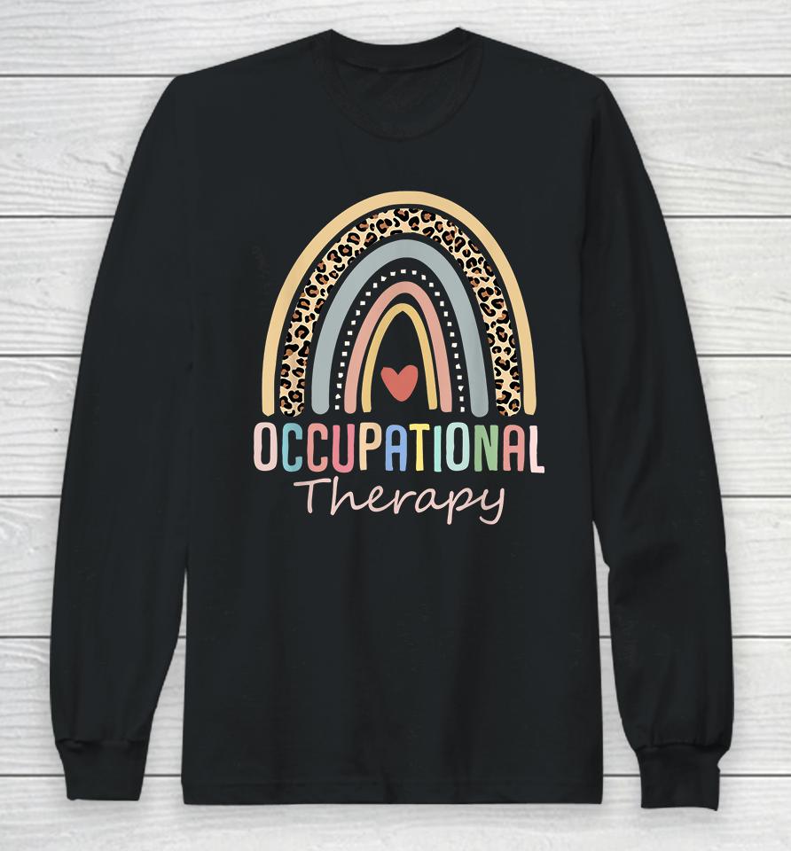 Occupational Therapy Rainbow Long Sleeve T-Shirt