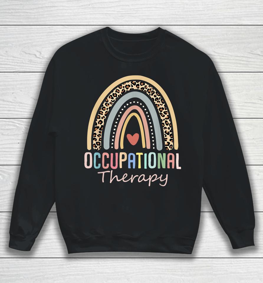 Occupational Therapy Rainbow Sweatshirt