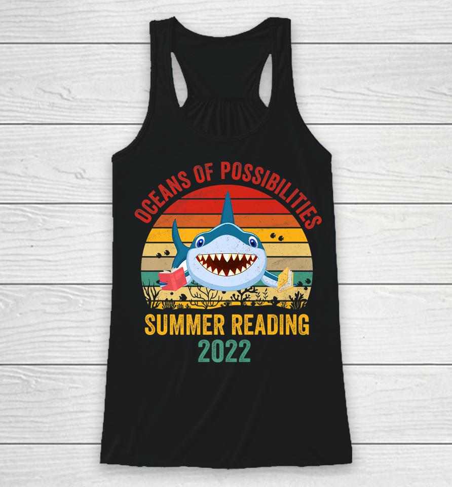 Oceans Of Possibilities Summer Reading 2022 Racerback Tank