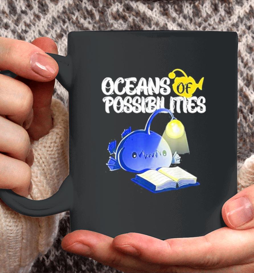 Oceans Of Possibilities Summer Reading 2024 Anglerfish Coffee Mug