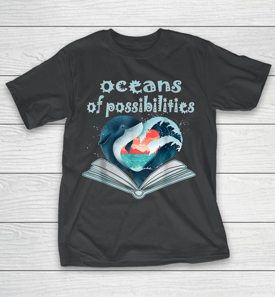 Oceans Of Possibilities Summer Reading Librarian T-Shirt