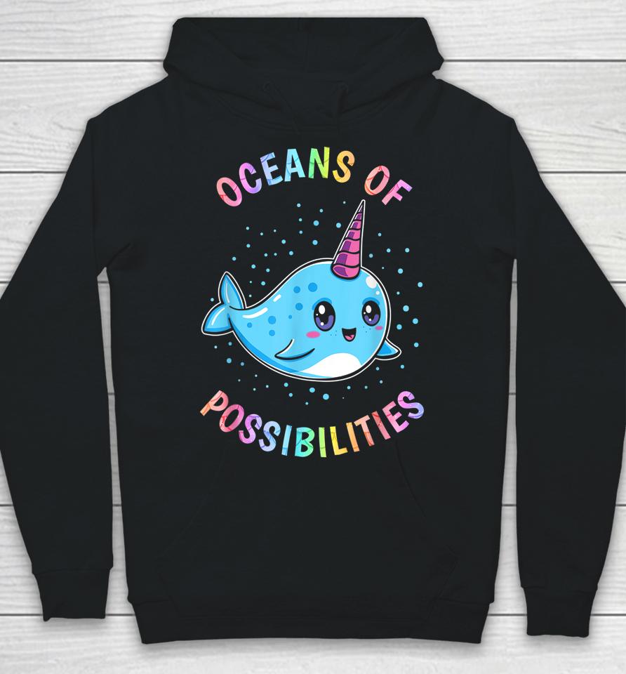 Oceans Of Possibilities Whales Hoodie