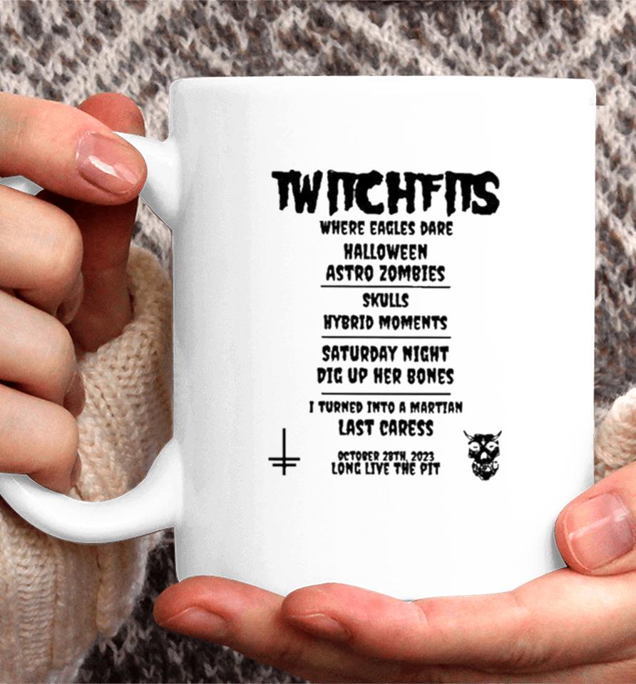 October 28Th, 2023 Long Live The Pit Twitchfits Where Eagles Dare Halloween Astro Zombies Coffee Mug