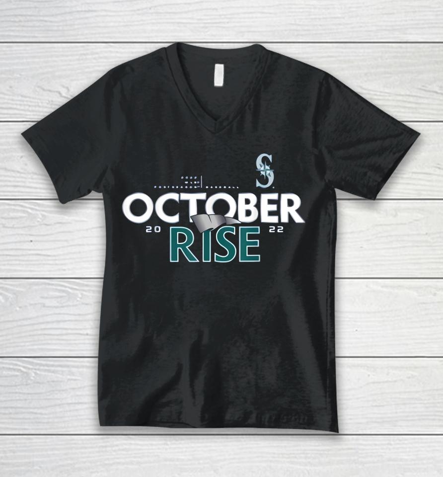 October Rise Mariner Unisex V-Neck T-Shirt