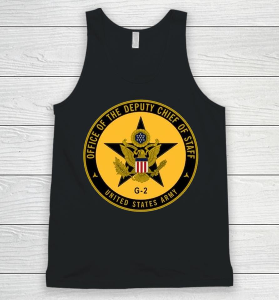 Office Of The Deputy Chief Of Staff United States Army Unisex Tank Top