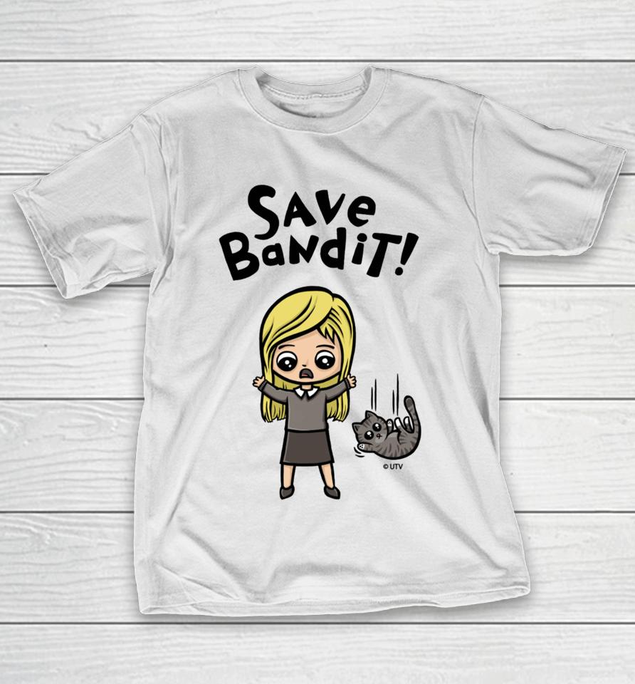 Officebloopers Couchpotatoshop Save Bandit T-Shirt