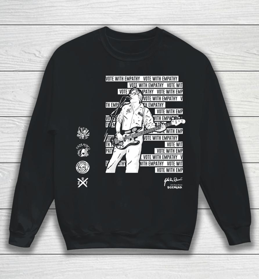 Official Bassists Against Racists John Ross Bowie Sweatshirt