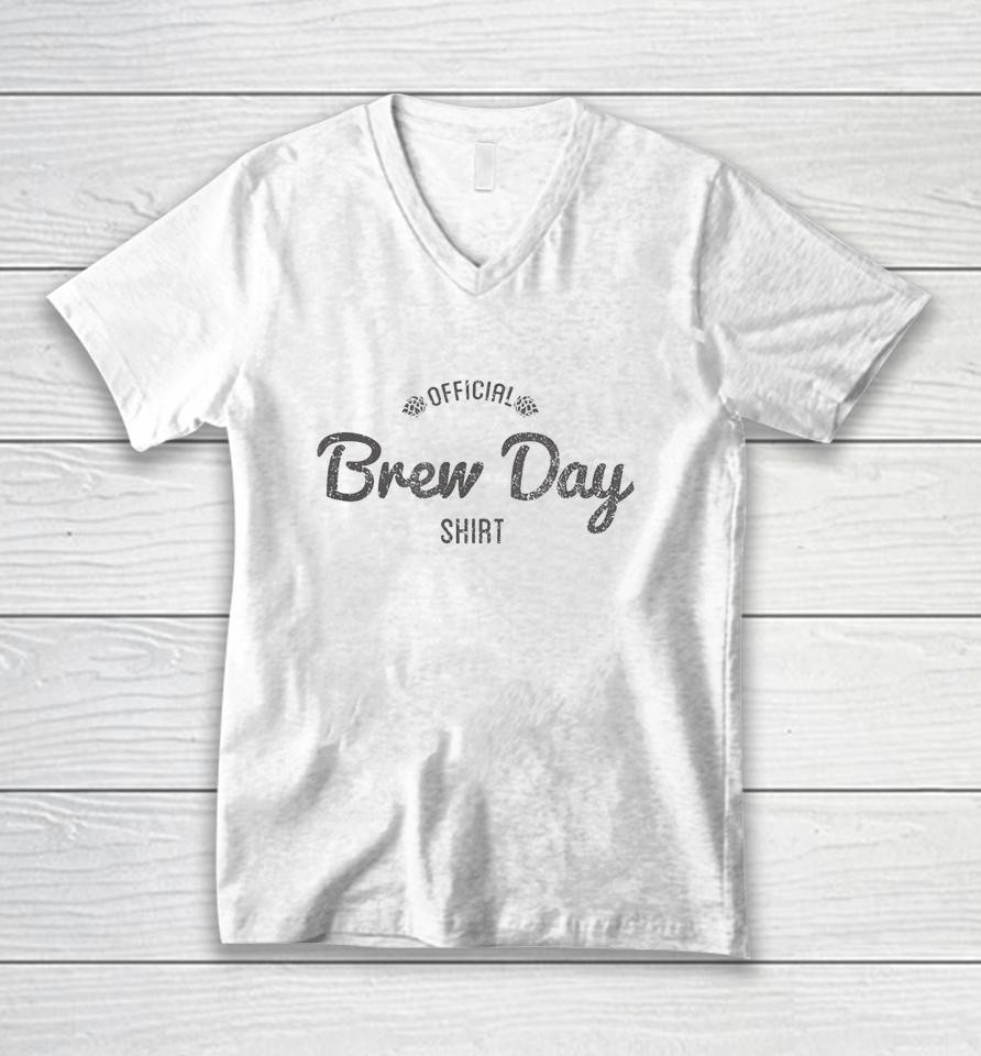 Official Brew Day Unisex V-Neck T-Shirt