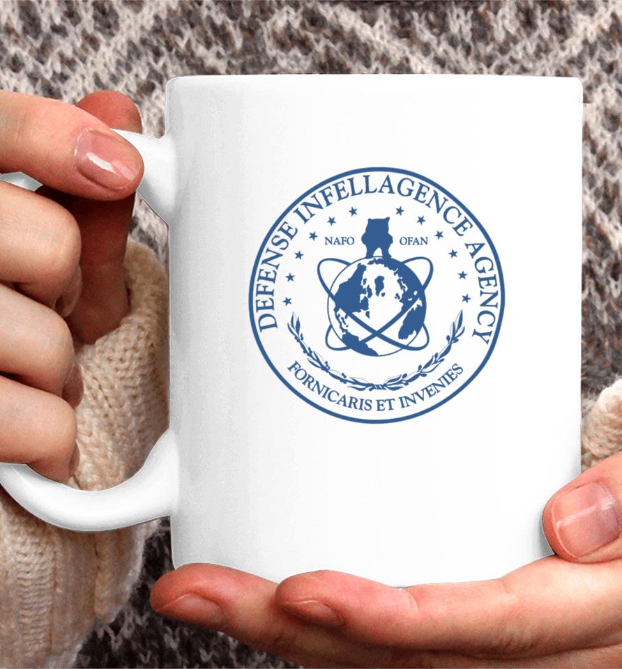 Official Defense Infellagence Agency Fornicaris Et Invenies Nafo Coffee Mug