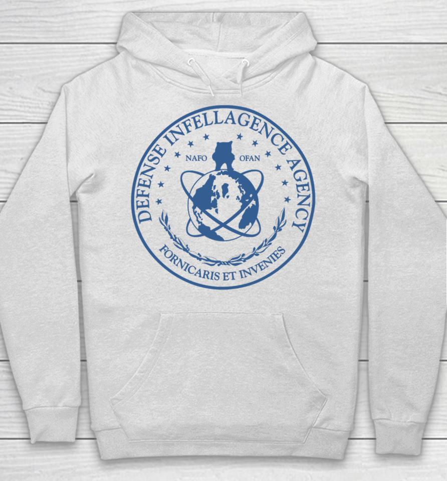 Official Defense Infellagence Agency Fornicaris Et Invenies Nafo Hoodie