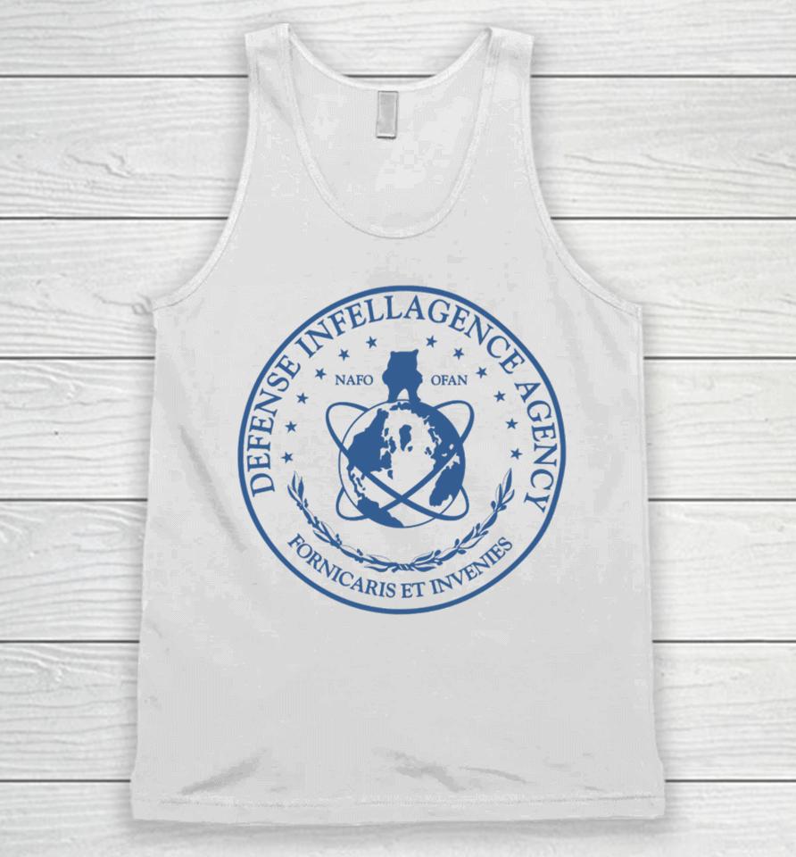 Official Defense Infellagence Agency Fornicaris Et Invenies Nafo Unisex Tank Top