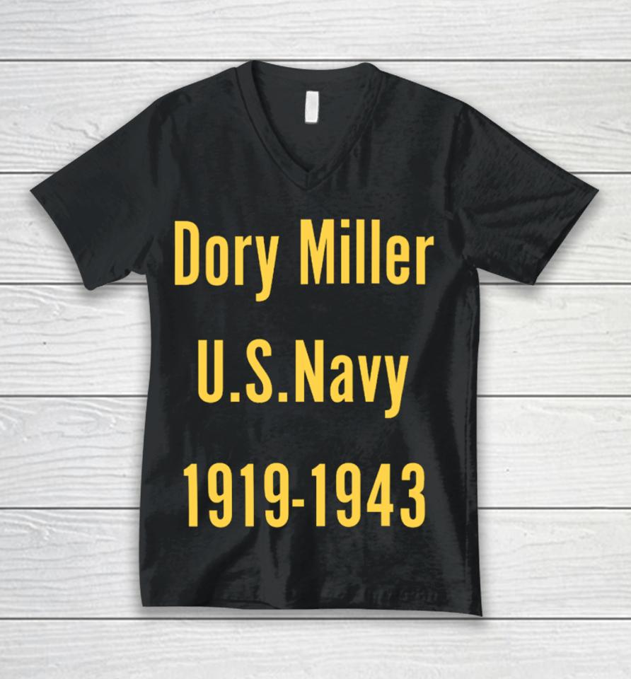 Official Dory Miller Us Navy 1919-1943 Unisex V-Neck T-Shirt