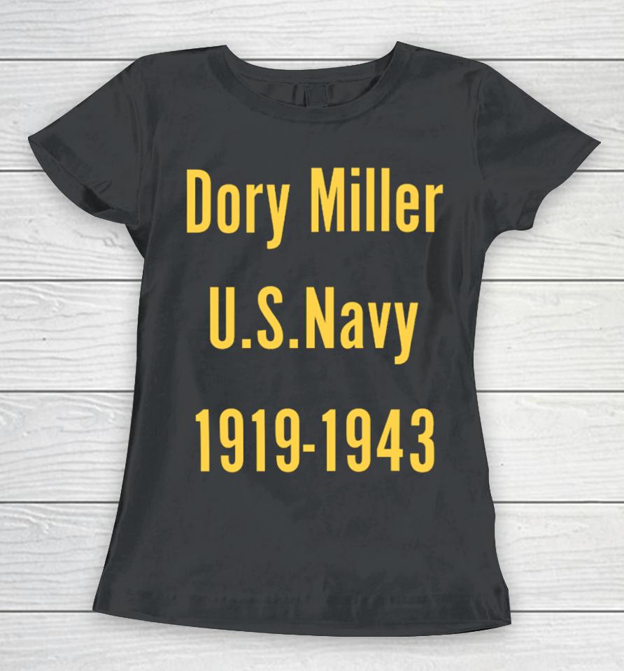 Official Dory Miller Us Navy 1919-1943 Women T-Shirt