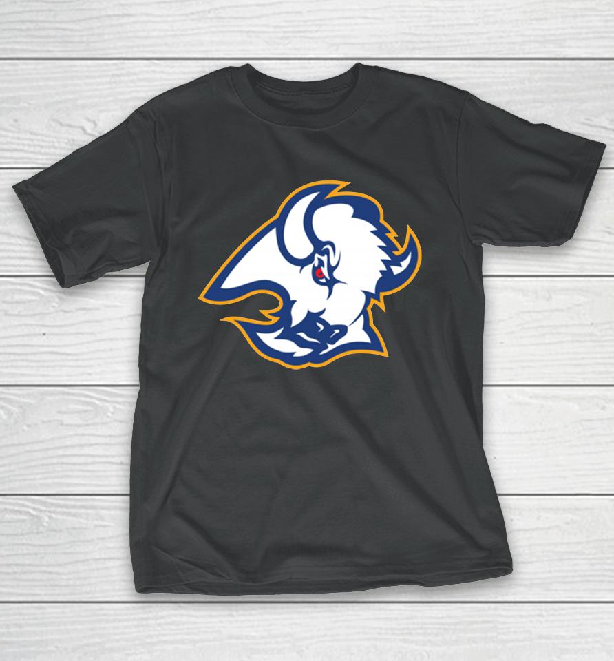 Official Shop Nhl 2022 Buffalo Sabres Team Primary Logo Graphic T-Shirt