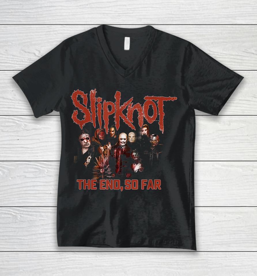 Official Slipknot The End So Far Unisex V-Neck T-Shirt