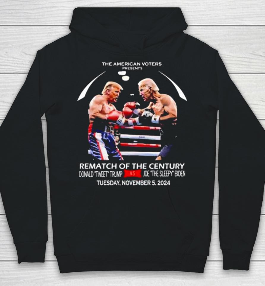 Official Trump Vs Biden Boxing Rematch Of The Century Hoodie