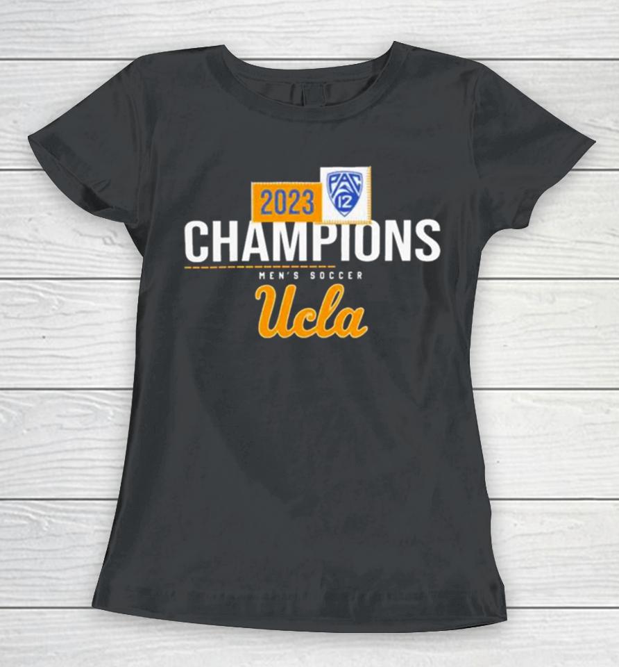 Official Ucla Bruins 2023 Pac 12 Men’s Soccer Regular Season Champions Women T-Shirt