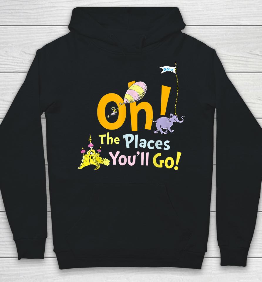 Oh The Places You Will Go Student Teacher School Reading Hoodie