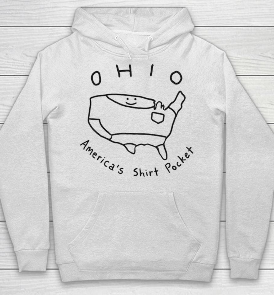 Ohio America’s Pocket Cute Map Shirtshirts Hoodie