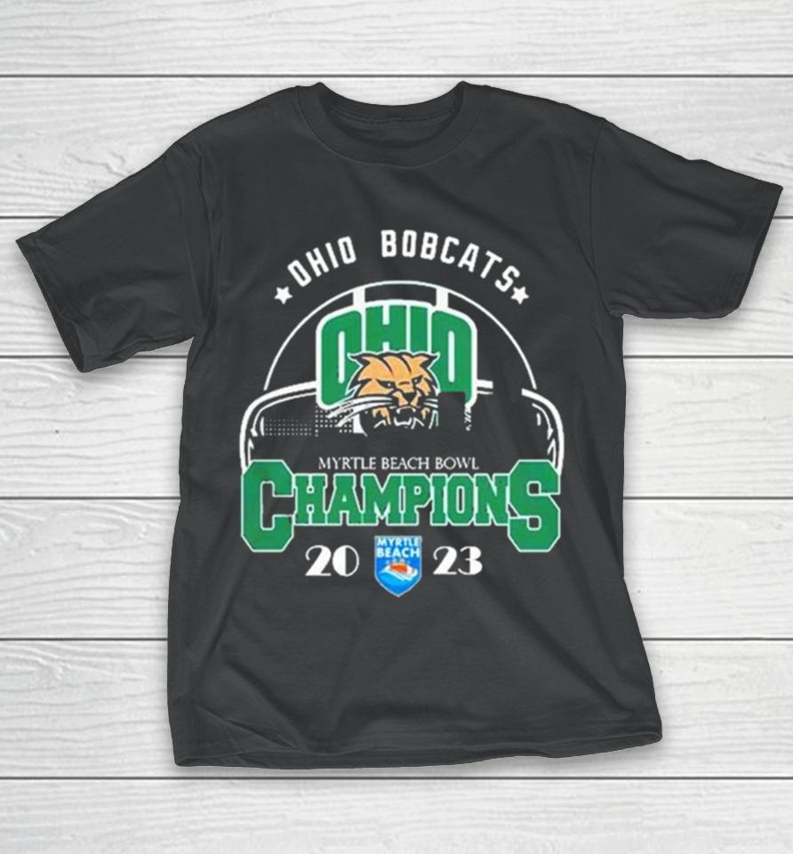 Ohio Bobcats City Myrtle Beach Bowl 2023 Champions T-Shirt