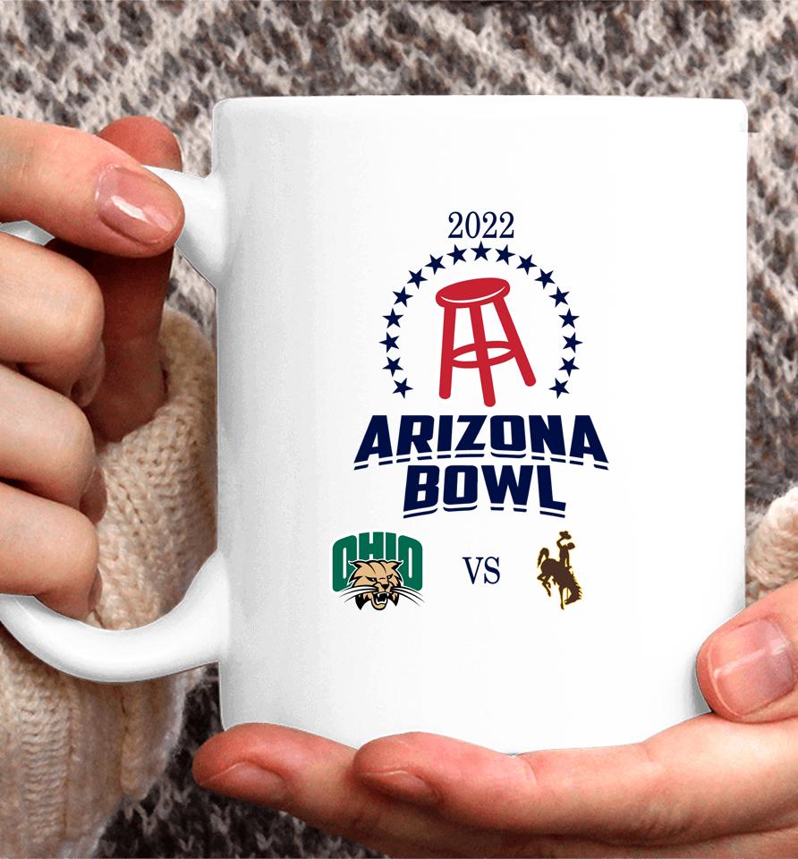 Ohio Bobcats Vs Wyoming Cowboys 2022 Arstool Sports Arizona Bowl Coffee Mug
