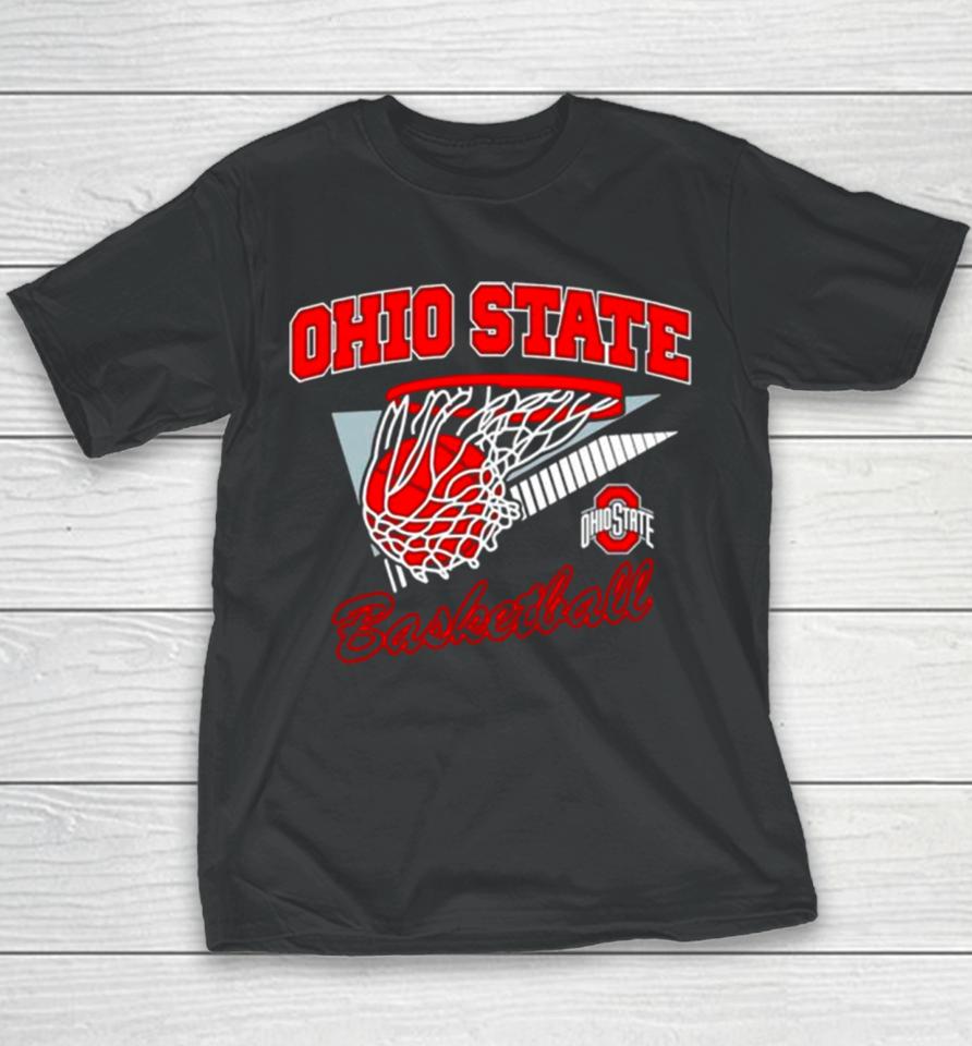 Ohio State Basketball Ncaa Team Logo Youth T-Shirt
