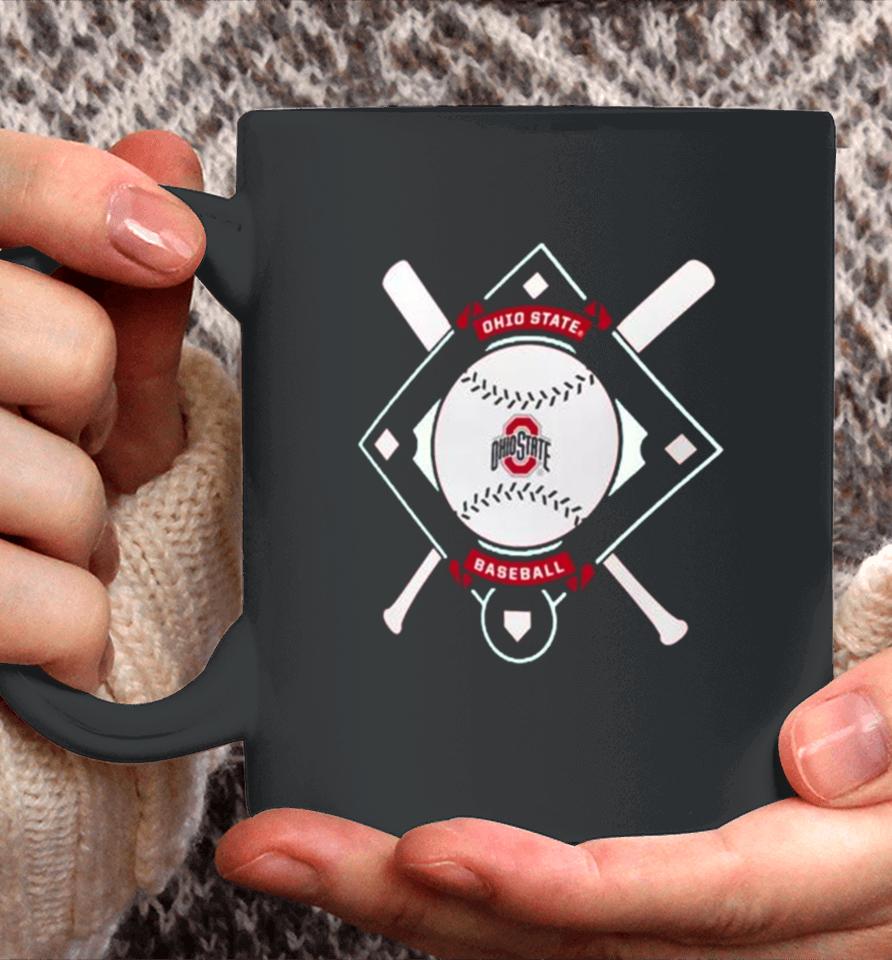 Ohio State Buckeyes Dri Fit Baseball Plate Coffee Mug