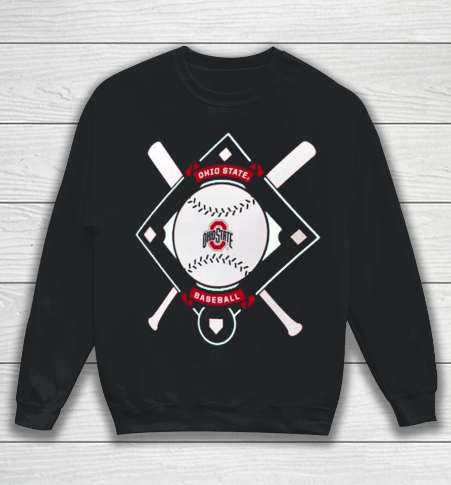 Ohio State Buckeyes Dri Fit Baseball Plate Sweatshirt