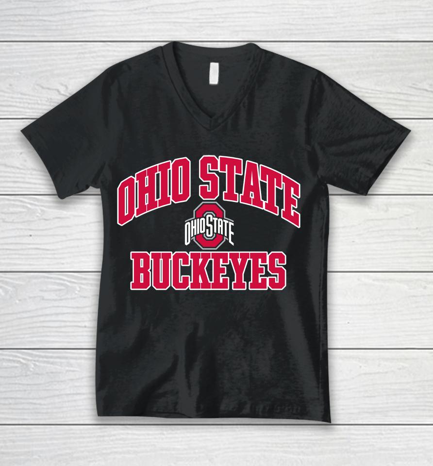 Ohio State Buckeyes High Motor Unisex V-Neck T-Shirt