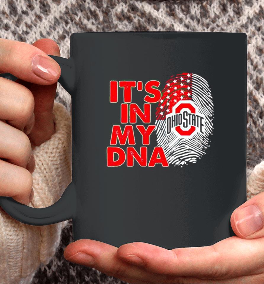 Ohio State Buckeyes It’s In My Dna Fingerprint Coffee Mug