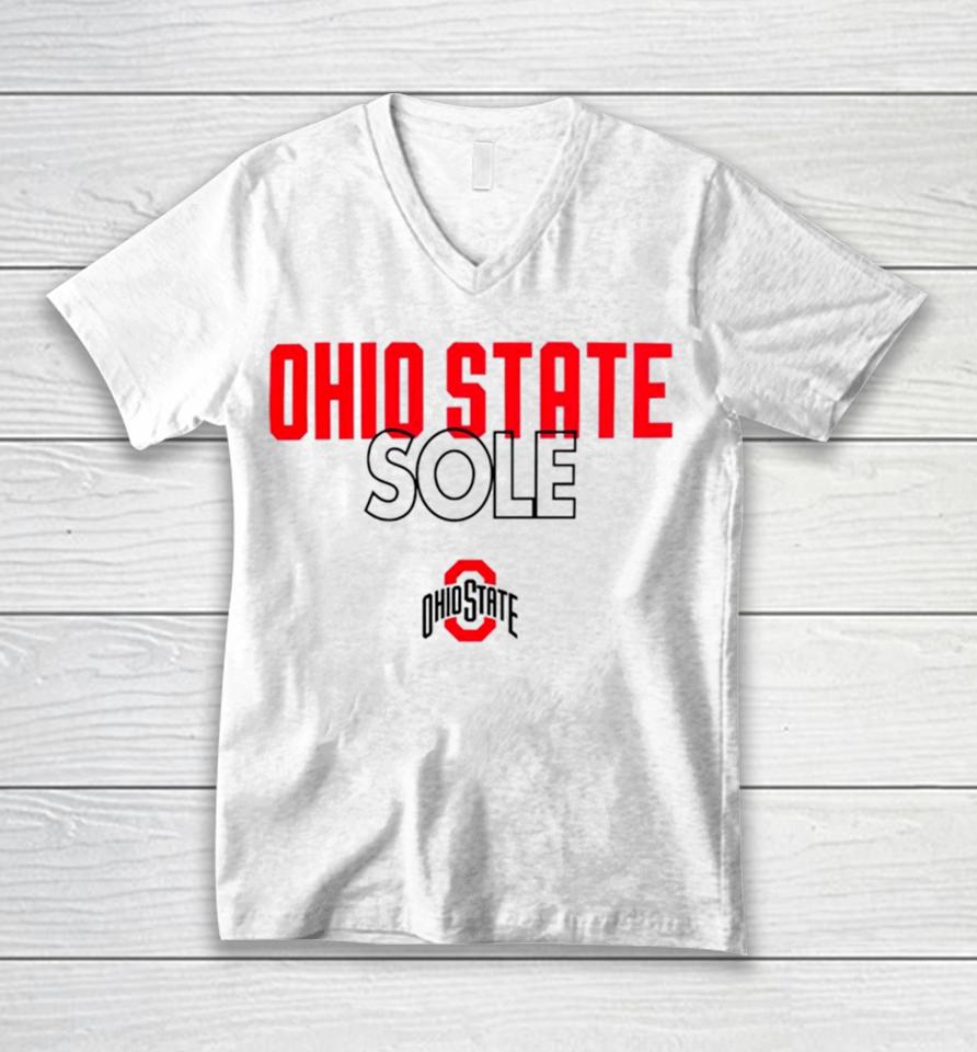 Ohio State Buckeyes Sole Ncaa Unisex V-Neck T-Shirt