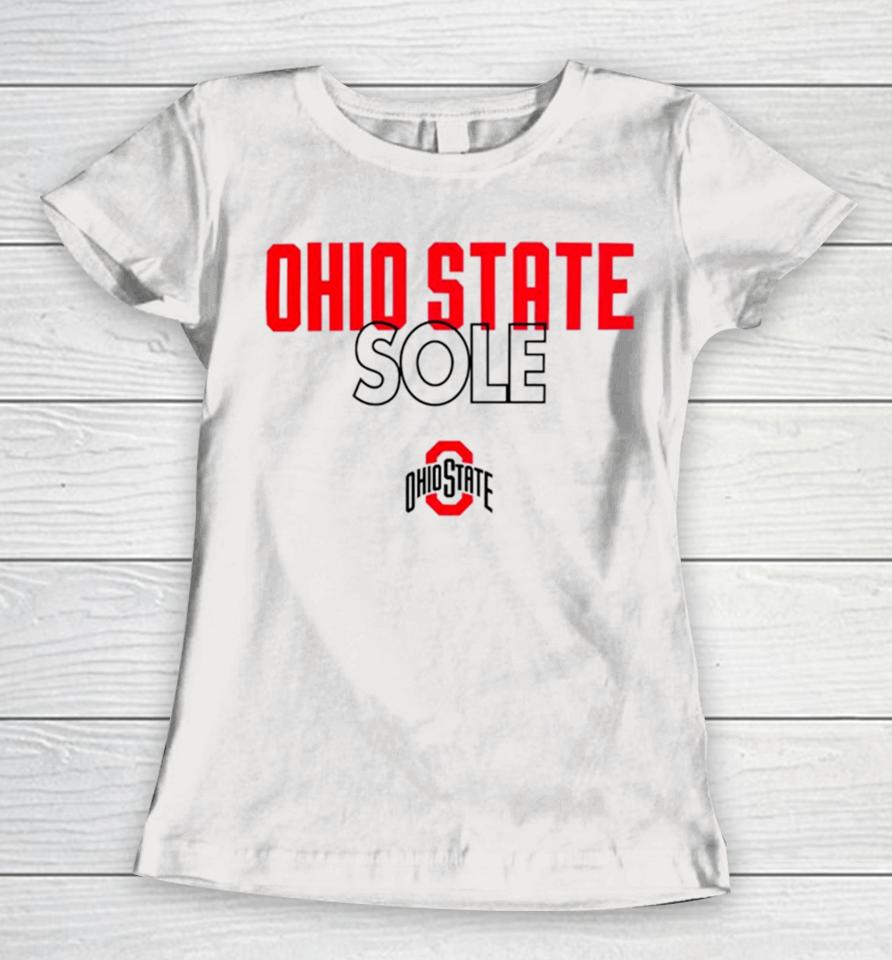 Ohio State Buckeyes Sole Ncaa Women T-Shirt
