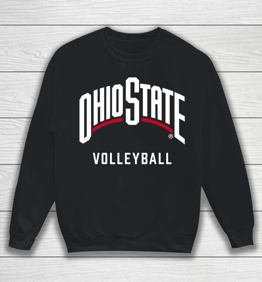 Ohio State Buckeyes Volleyball Scarlet Sweatshirt