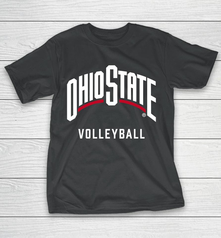 Ohio State Buckeyes Volleyball Scarlet T-Shirt
