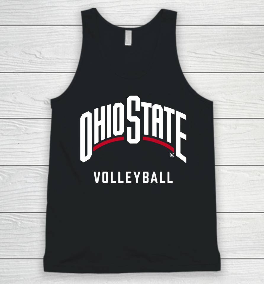 Ohio State Buckeyes Volleyball Scarlet Unisex Tank Top