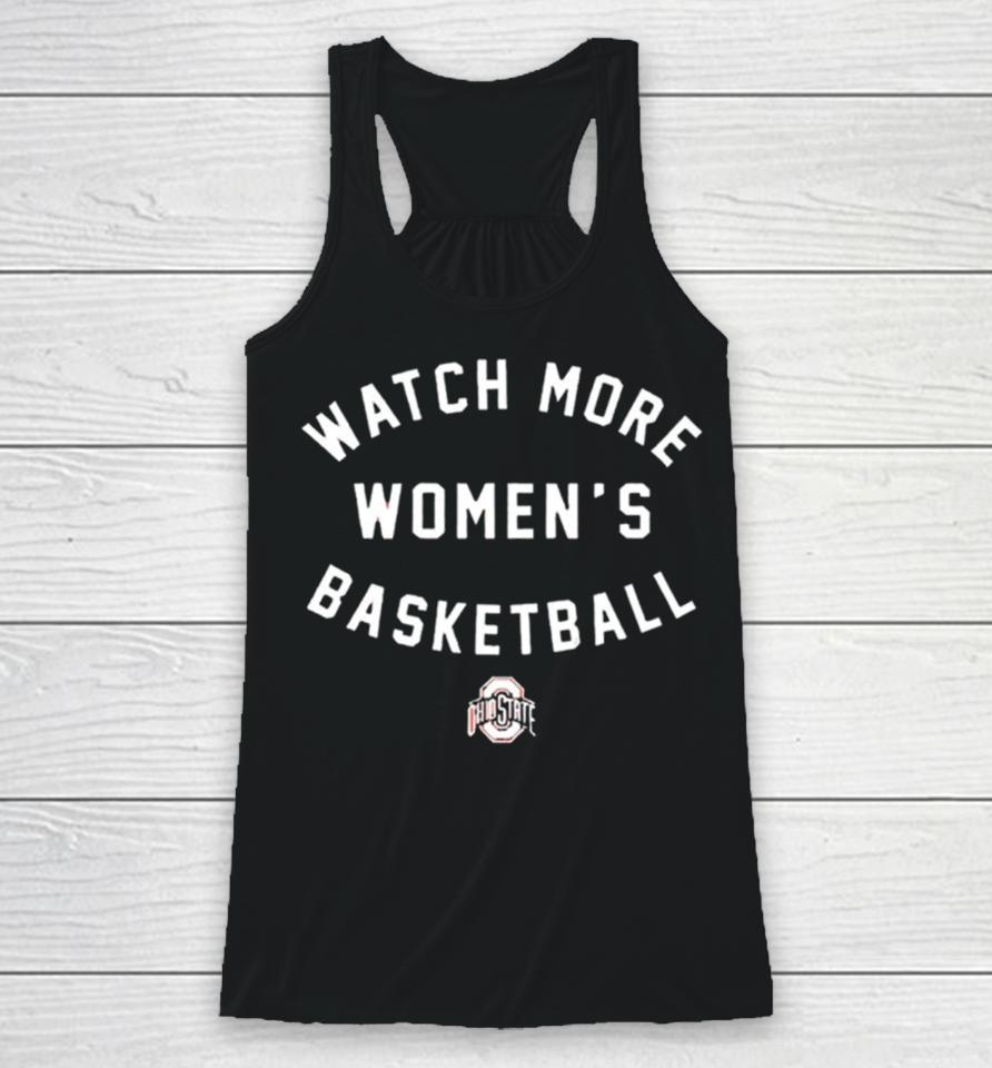 Ohio State Buckeyes Watch More Women’s Basketball Racerback Tank