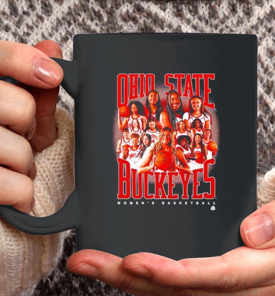 Ohio State Buckeyes Women’s Basketball Team Signature Coffee Mug