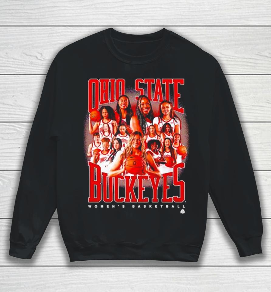 Ohio State Buckeyes Women’s Basketball Team Signature Sweatshirt