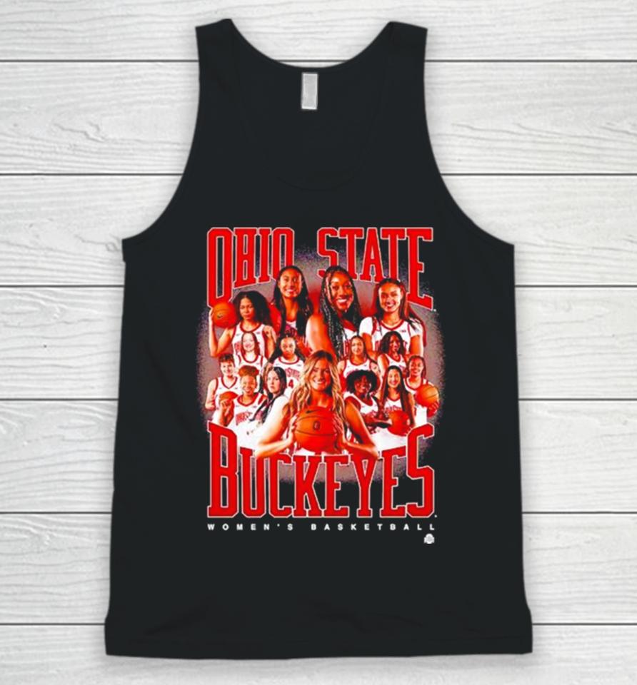 Ohio State Buckeyes Women’s Basketball Team Signature Unisex Tank Top