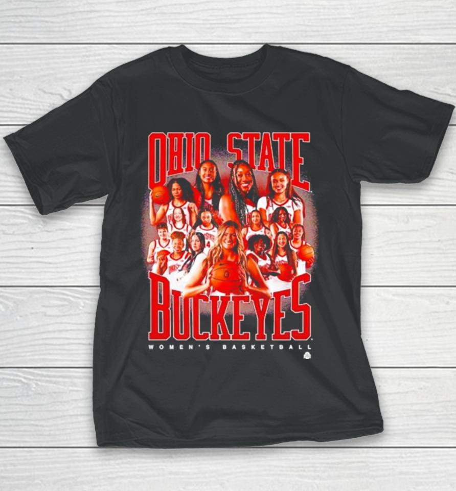 Ohio State Buckeyes Women’s Basketball Team Signature Youth T-Shirt