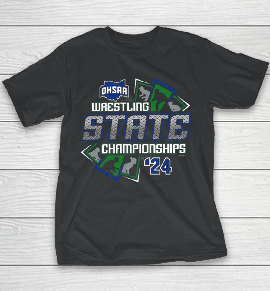 Ohsaa Wrestling State Championships ’24 Youth T-Shirt