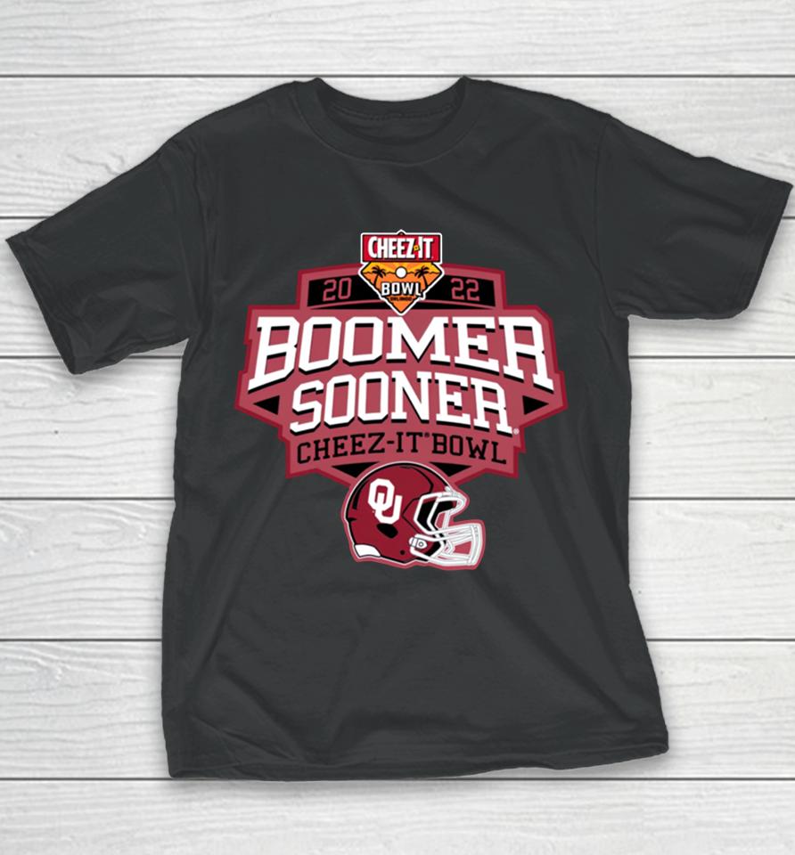 Oklahoma Boomer Sooner Cheez-It Bowl 2022 Playoff Youth T-Shirt
