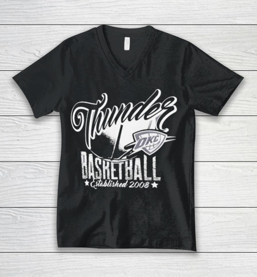 Oklahoma City Thunder Basketball Winner 2024 Unisex V-Neck T-Shirt