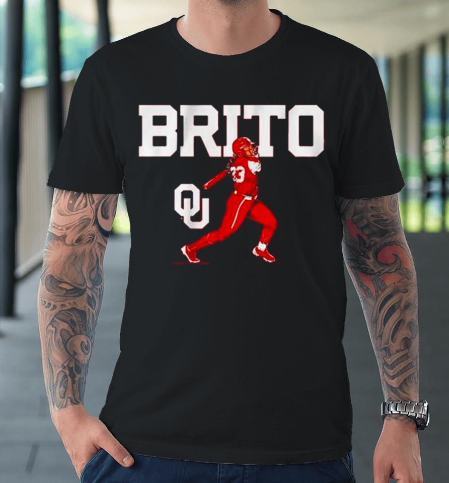Oklahoma Softball Alyssa Brito Vintage Premium T-Shirt