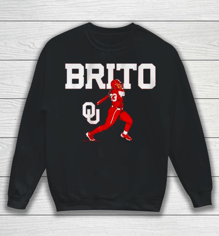 Oklahoma Softball Alyssa Brito Vintage Sweatshirt